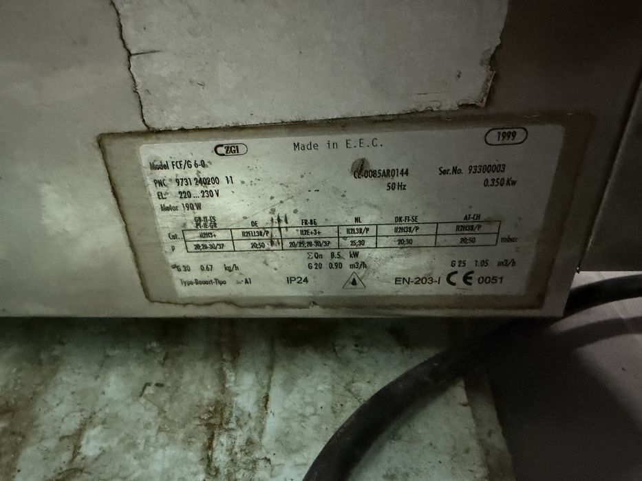 Forno industrial Zanussi