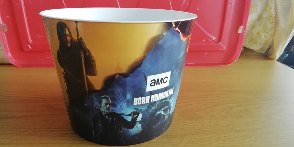 Balde Pipocas Walking Dead