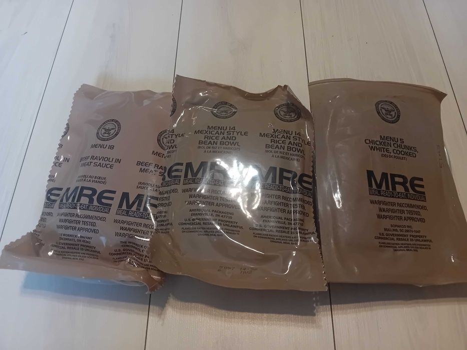 Racje żywnościowe MRE A