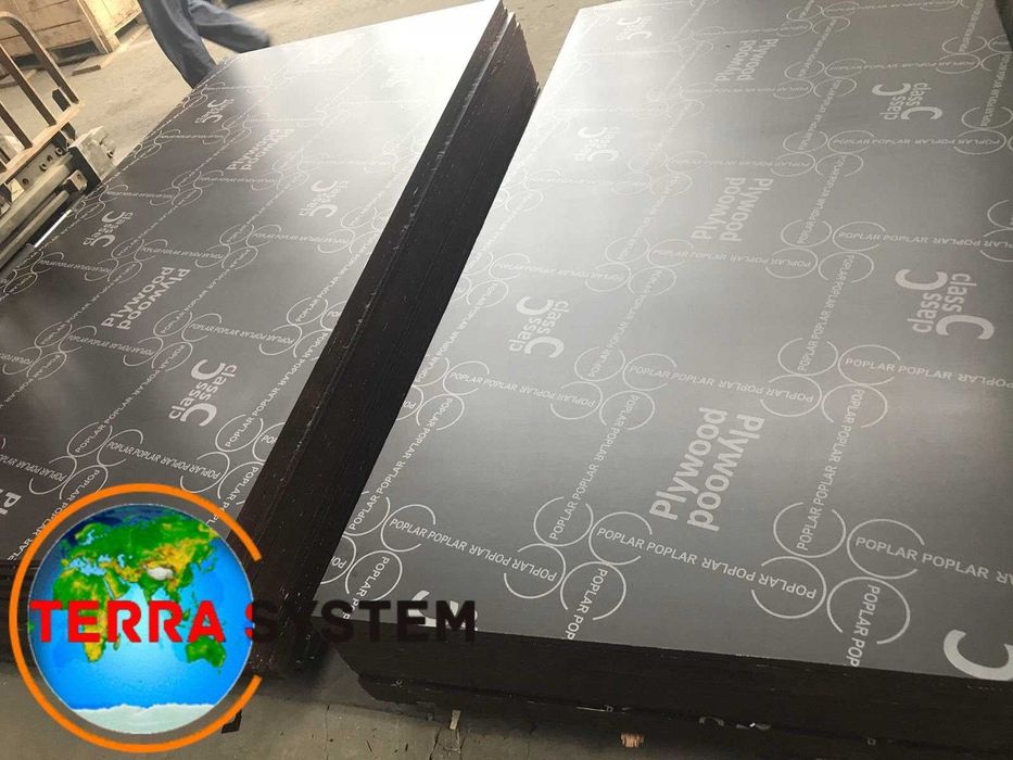 Ламінована Фанера 18-21мм Китай, Береза. Фанера бу. Опалубка