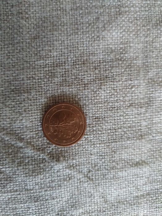 Moedas de 1 cêntimos, Alemanha 2002 e 2004