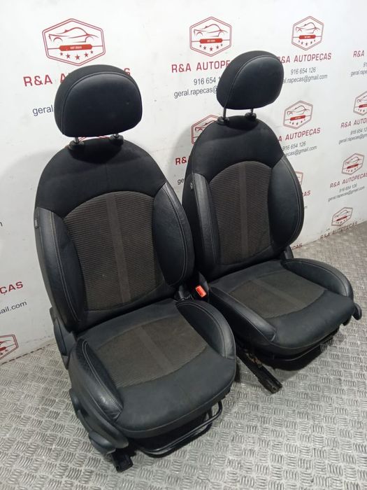 Conjunto de Bancos Mini Countryman R60 em Pele Tecido Original
