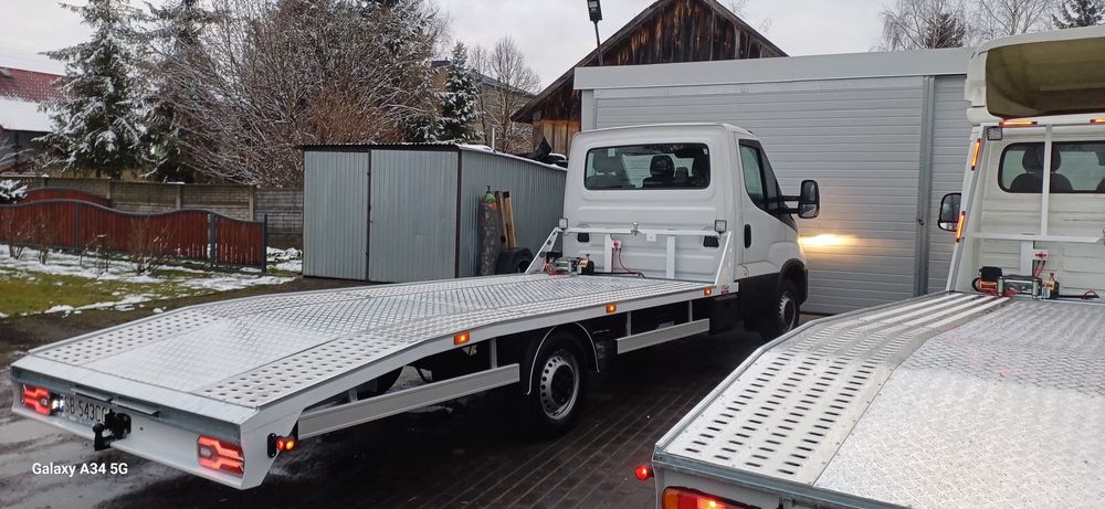 najazd zabudowa platforma  auto laweta producent