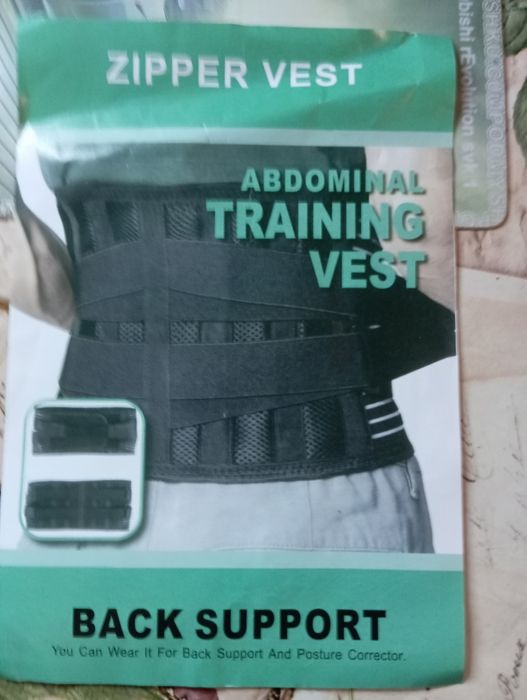 Бандаж еластичний регульований пояс  для  спини