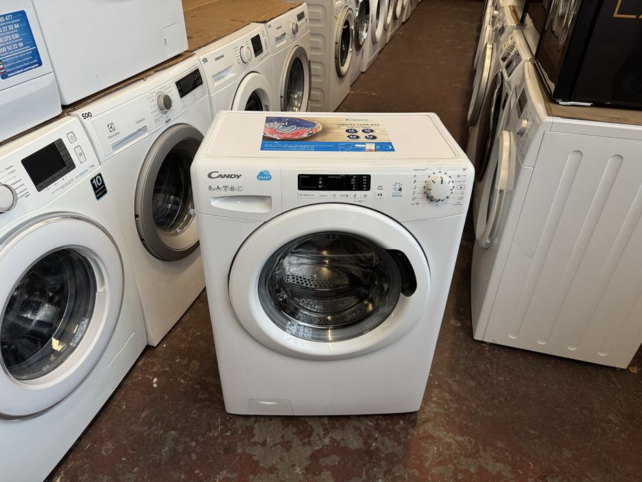 SLIM. Pralka Candy SMART 5kg.1000obr. 33cm. A+++ Gwarancja.Transport