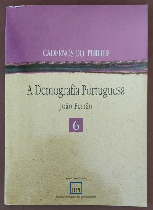 Livros de Demografia de Portugal - Cadernos Público