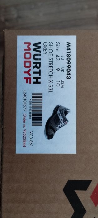 Buty Wurth modyf stretch S3