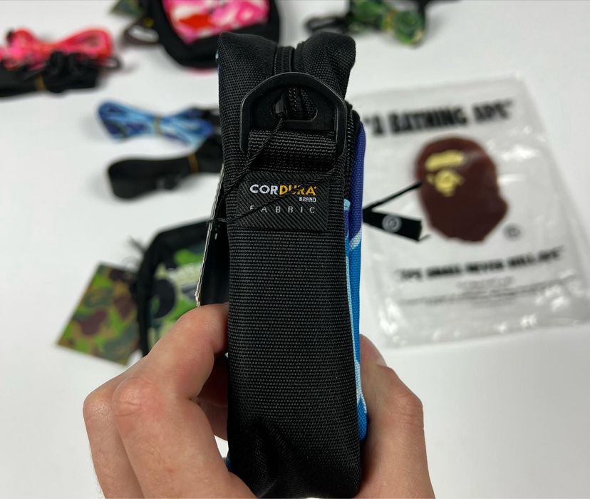 Сумочки A Bathing Ape Bape Camo Pink Blue Green