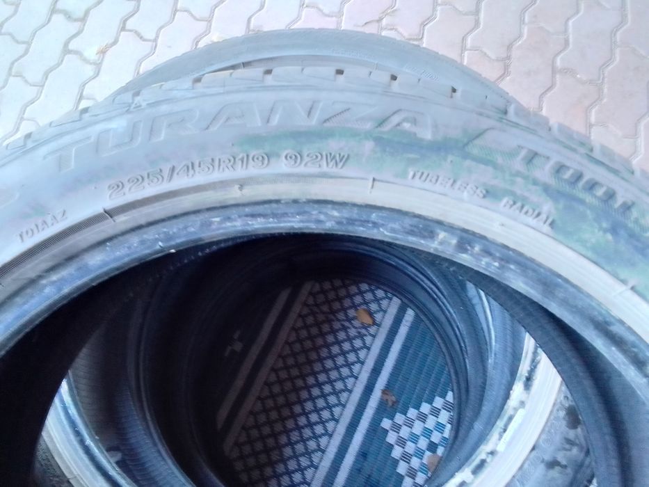 1 opona letnia 225/45r19 BRIDGESTONE 6mm