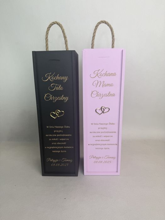 Komplet podziękowań dla chrzestnych
