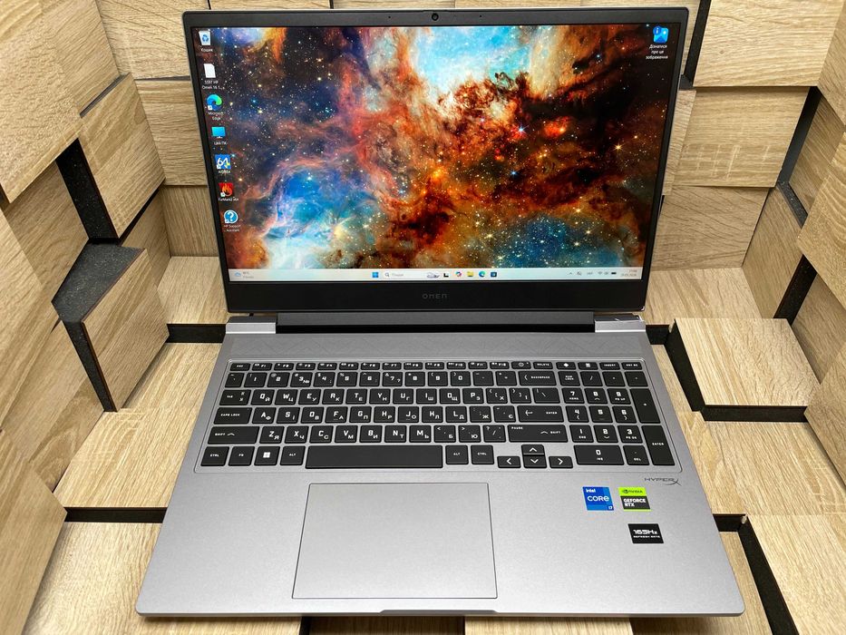 №5597 Ноутбук HP Omen 16-ae0001nr 16" FHD IPS 165Hz/i7-14700H/RAM16Gb/SSD512Gb/RTX4070 8GB
