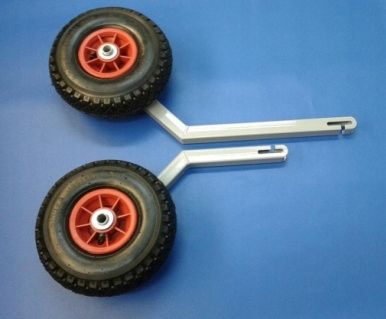 Koła KT1 kółka do pontonu, łódki slipowe, pawężowe, transportowe