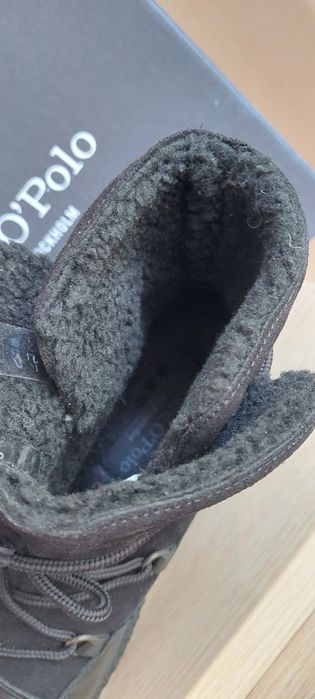 Marc O'Polo зимние кожаные ботинки зимові черевики 38-39 р.