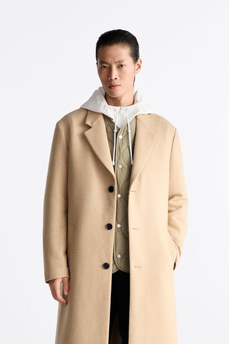 50%ВОВНА|Пальто ZARA