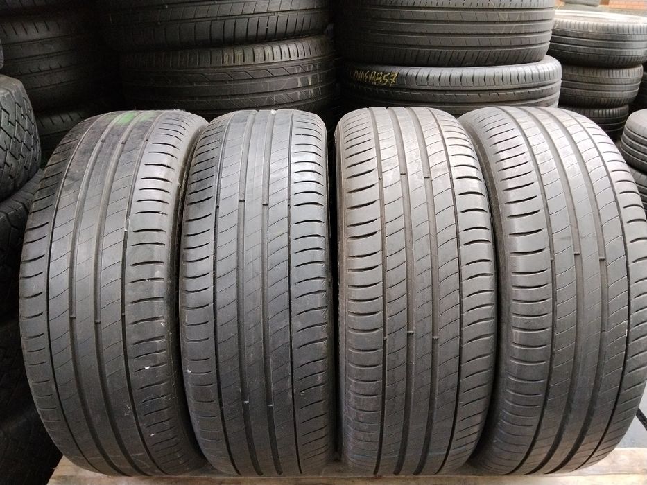 Michelin 215 55 r18 4шт шини літні kia б'у резина nissan з Європи