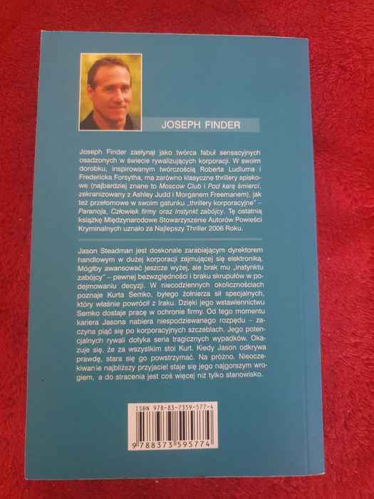 Książka J. Finder instynkt zabójcy