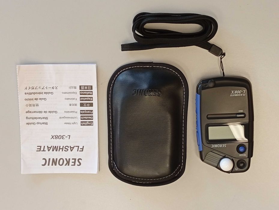 Fotómetro de mão digital Sekonic Flashmate 308X