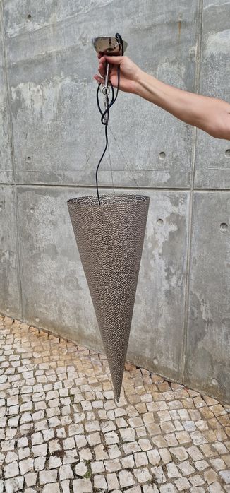 Candeeiro Design Marroquino Metalico Cone