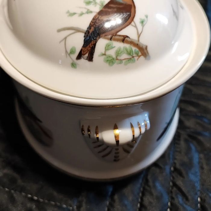 Огнеупорная фарфоровая кастрюля - террин Louis Lourioux France Le Faun