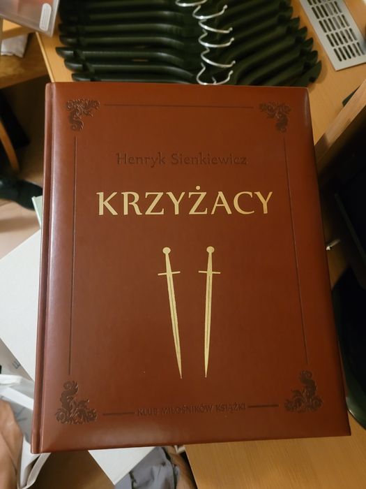 Krzyżacy ogromną książka nowa piękne wydanie PWN Dimograf