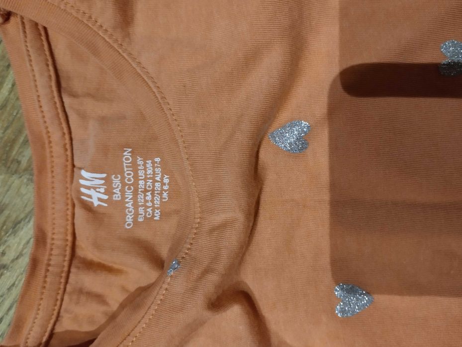 Koszulka dziewczęca 122-128