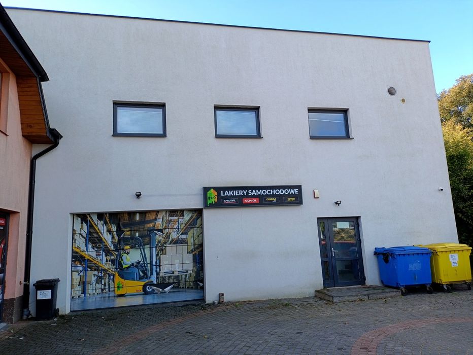 Hala produkcyjno magazynową.