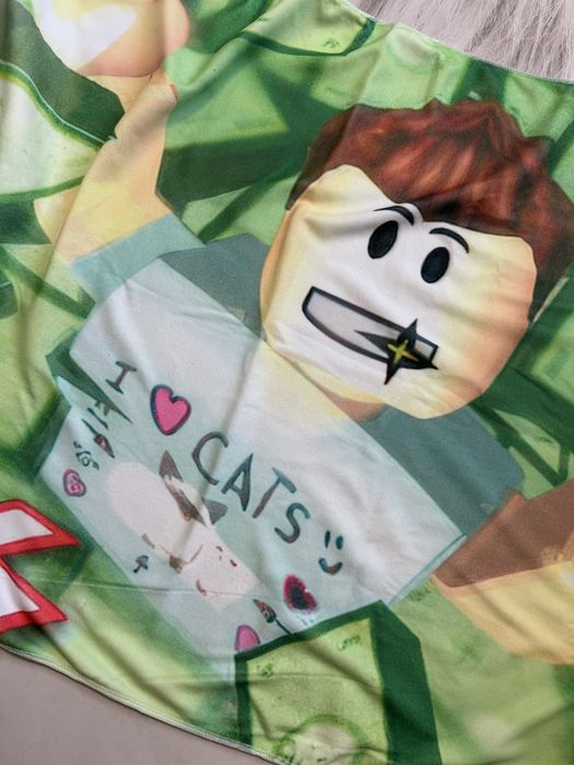 Новий рушник дитячий Roblox 140 см на 70 см