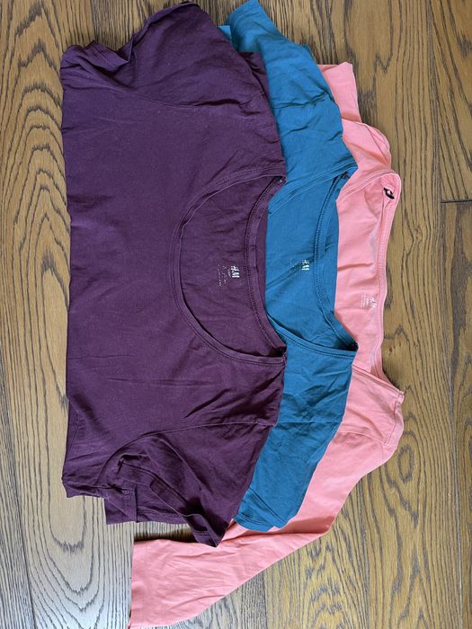 3 bluzki ciążowe H&M Mama rozmiar XL