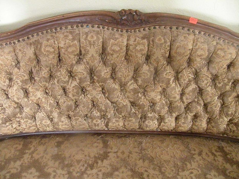 Antyczna sofa i fotel ,,Warrings " Styl Ludwika