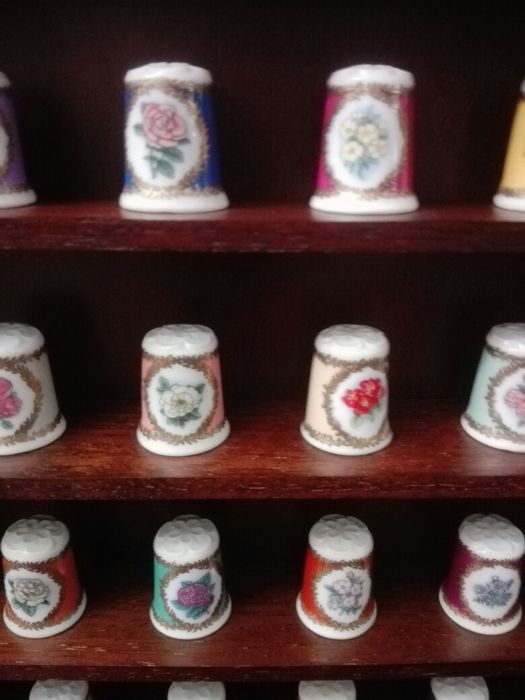 Coleção de dedais As rosas de Amália Rodrigues