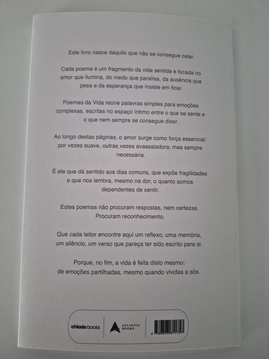 Livro de poesia: Poesia Que Dá Vida
