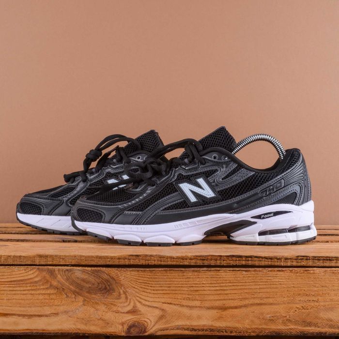 (1848) Акція! Кросівки New Balance 740 чорний (з 37 по 46) NB nb нб ню беленс