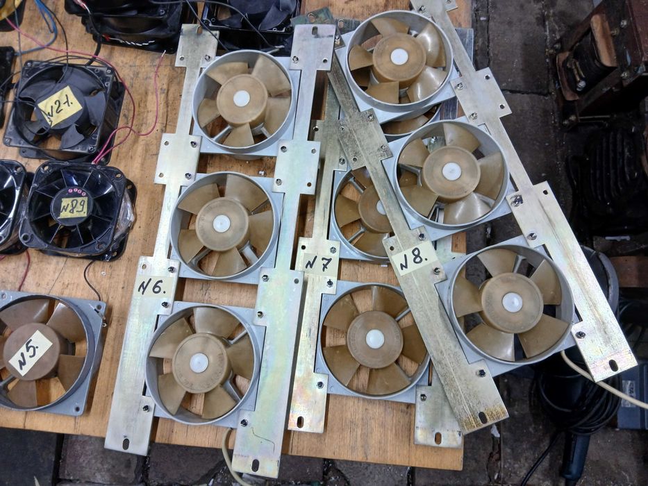 Вентилятор осьовий, 220В