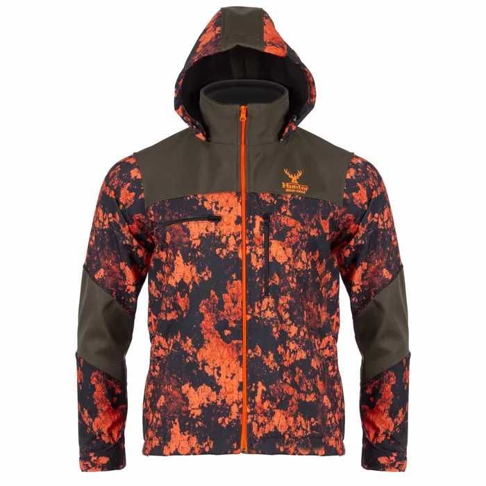 Kurtka myśliwska na polowanie / do lasu "Orange Camo HUNTER"