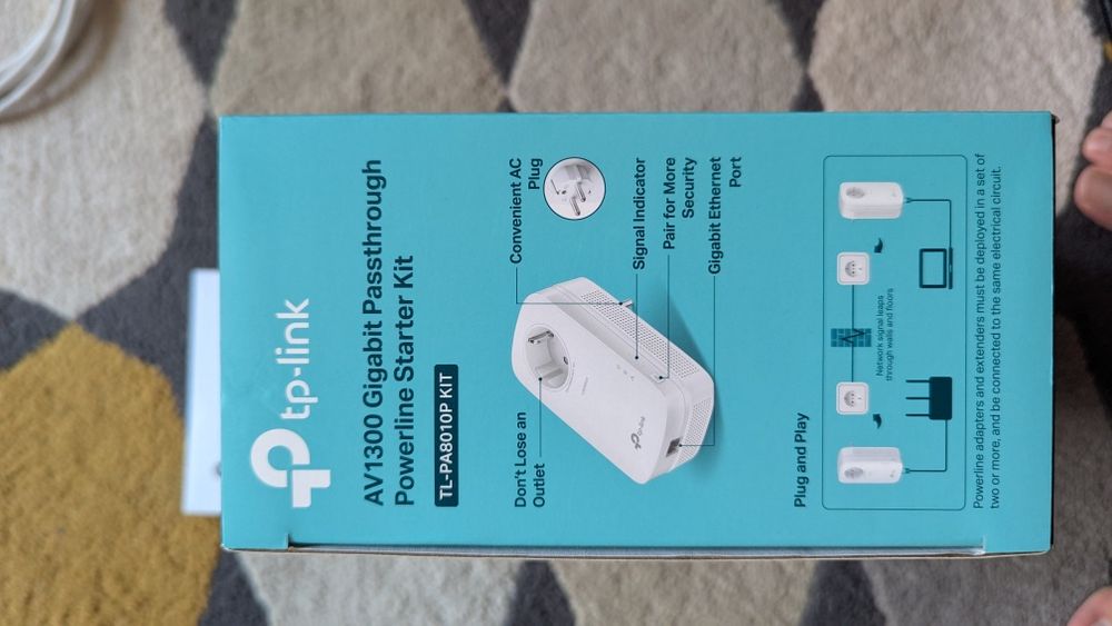 TP-Link TL-PA8010P KIT - Adaptadores Powerline AV1300 Gigabit (2 unid.)