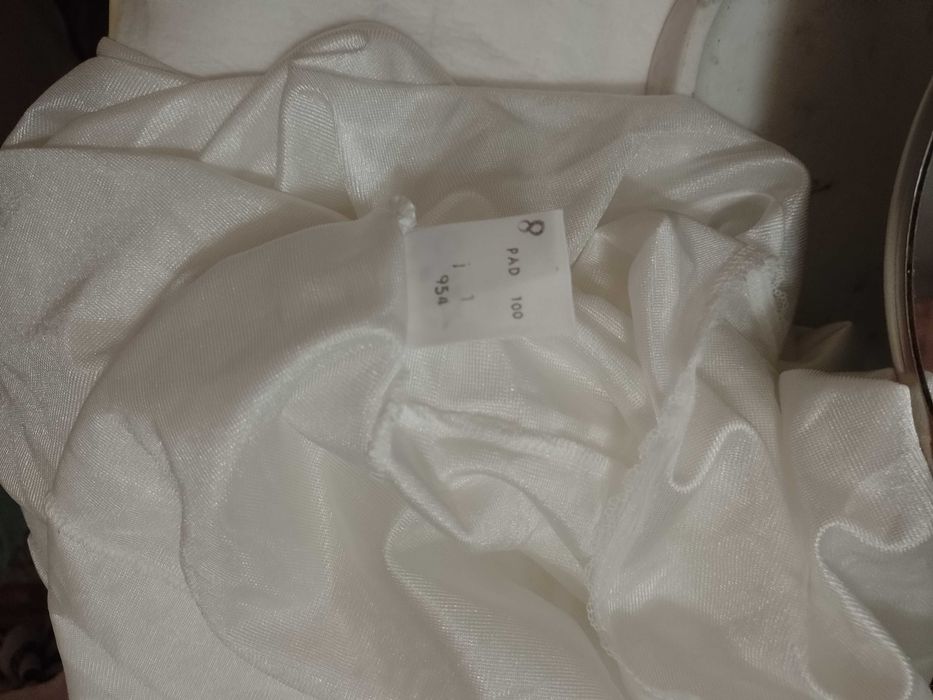(38/40) (M/L) Ekskluzywna, biała halka pod sukienkę z Londynu