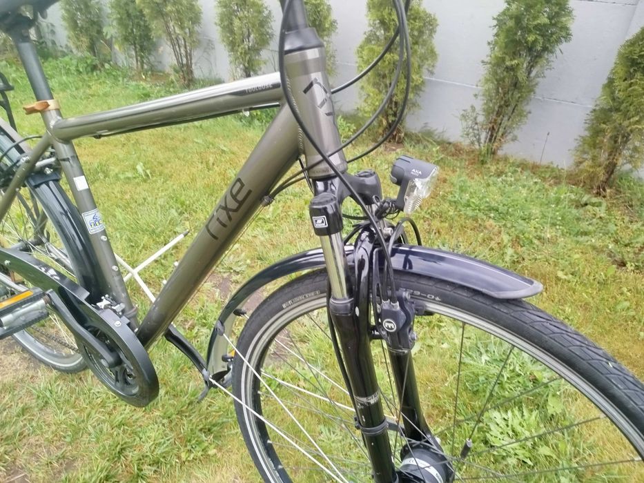 Rower Trekkingowy Miejski RIXE TOULOUSE Koła 28 Cali Rama Alu 50 cm 19,5 cali Hamulce Hydrauliczne