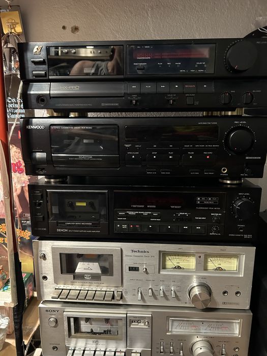 Кассетная дека sony TC-K35 (винтаж, Германия)