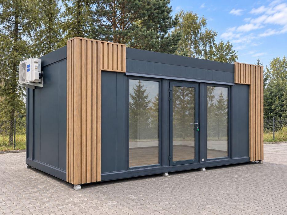 Kontener Handlowy biurowy Mieszkalny 6x3(600x300cm) -STAGO Przemyśl