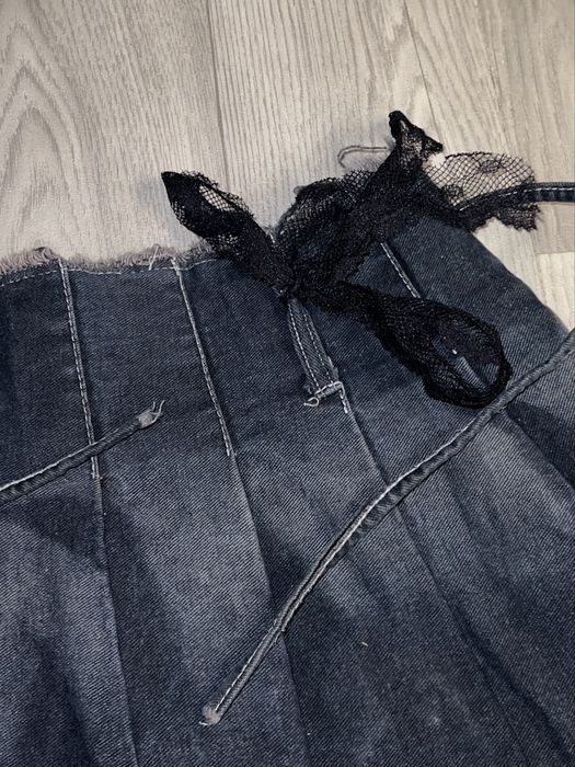 міні юбка джинсова