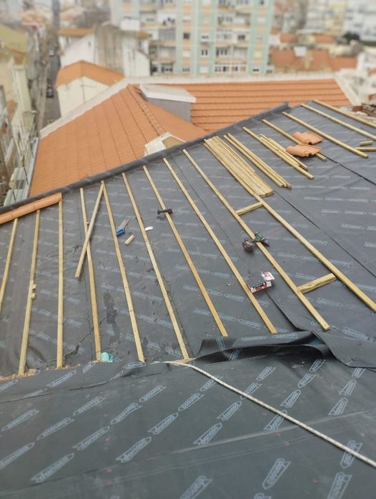 Telhados e remodelações
