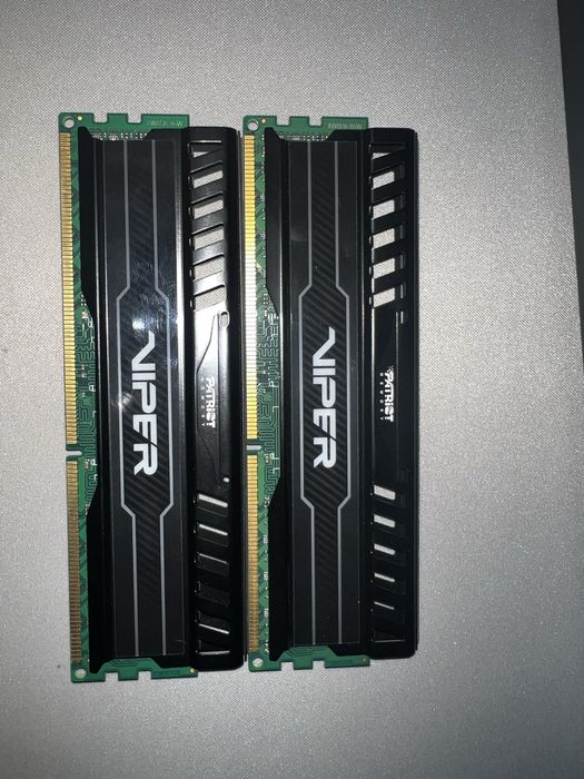 32GB RAM DDR3 Patriot Viper 1600MHz (2x16GB) CL9 – Excelente estado