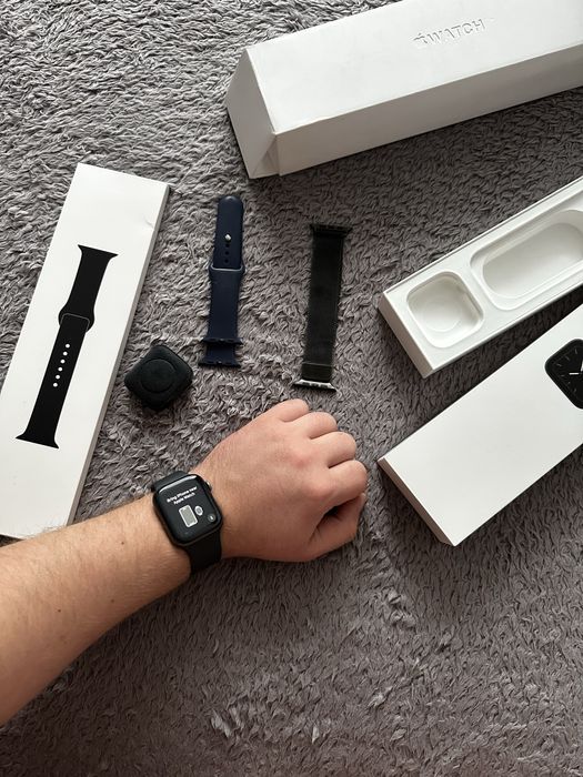 Apple Watch Series 5 44mm — повний комплект , ТЕРМІНОВО