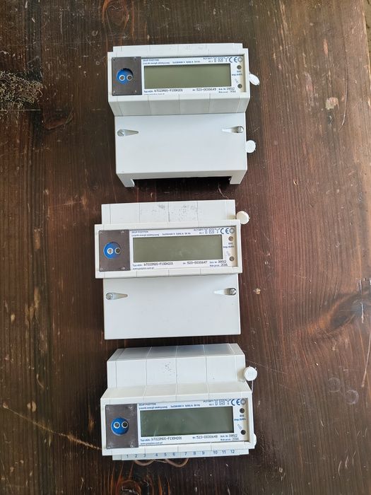 3 sztuki Licznika Energii Trójfazowy - ZEUP POZYTON sEA-bT02IMQS-F13DN201