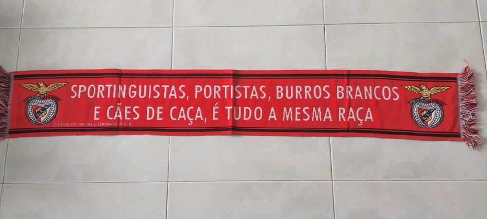 cachecol do Benfica Rarissimo ou mesmo unico