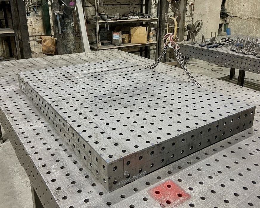 Сварочный стол  3D от производителя 1200×800мм, 6 мм. Доставка по Украине.