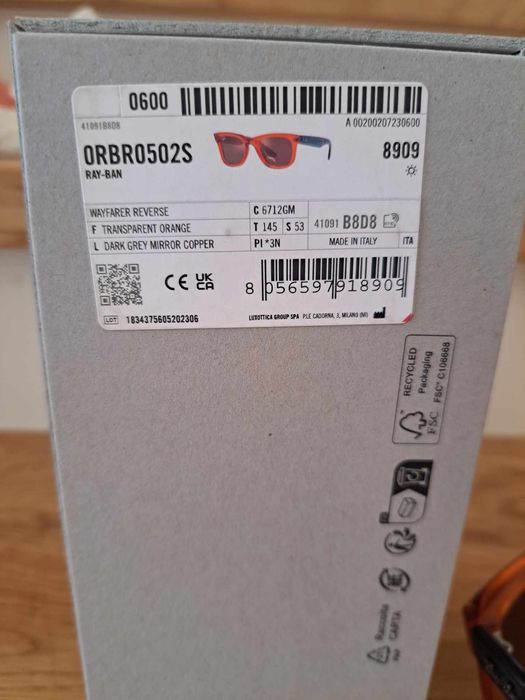 Okulary Ray ban Reverse
