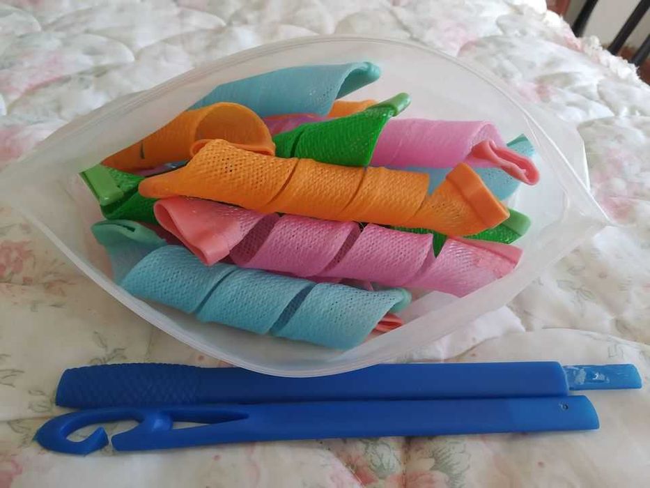 Tubos para cachear os cabelos