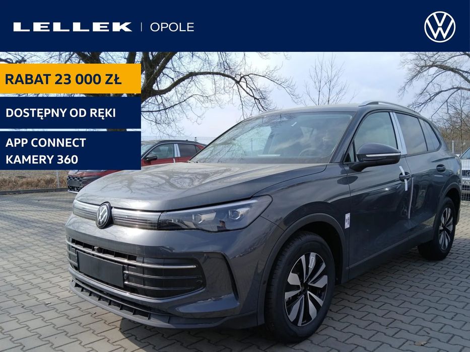 Volkswagen Tiguan | Kamery 360 | App Connect | Park assist Pro | od ,,ręki’’