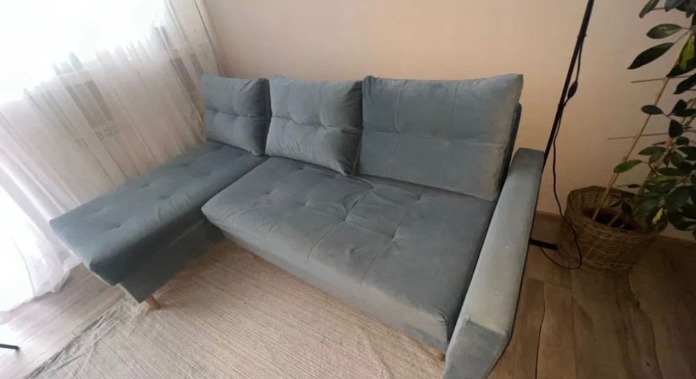 Kanapa narożnik z funkcją spania